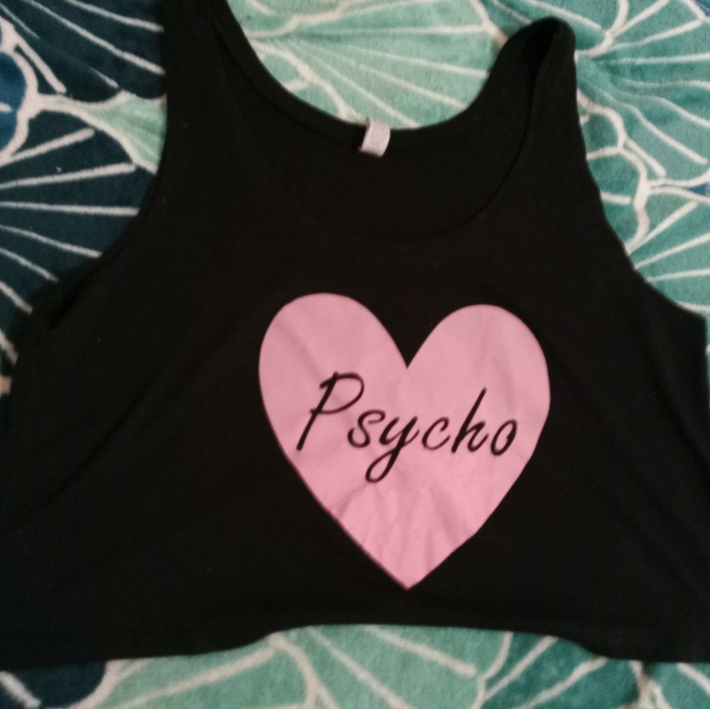 Psycho crop tank